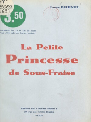 cover image of La petite princesse de sous-fraise